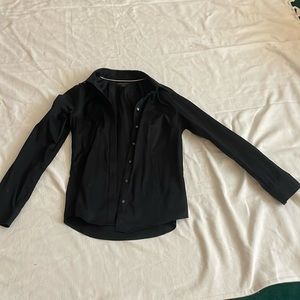Omans black button up